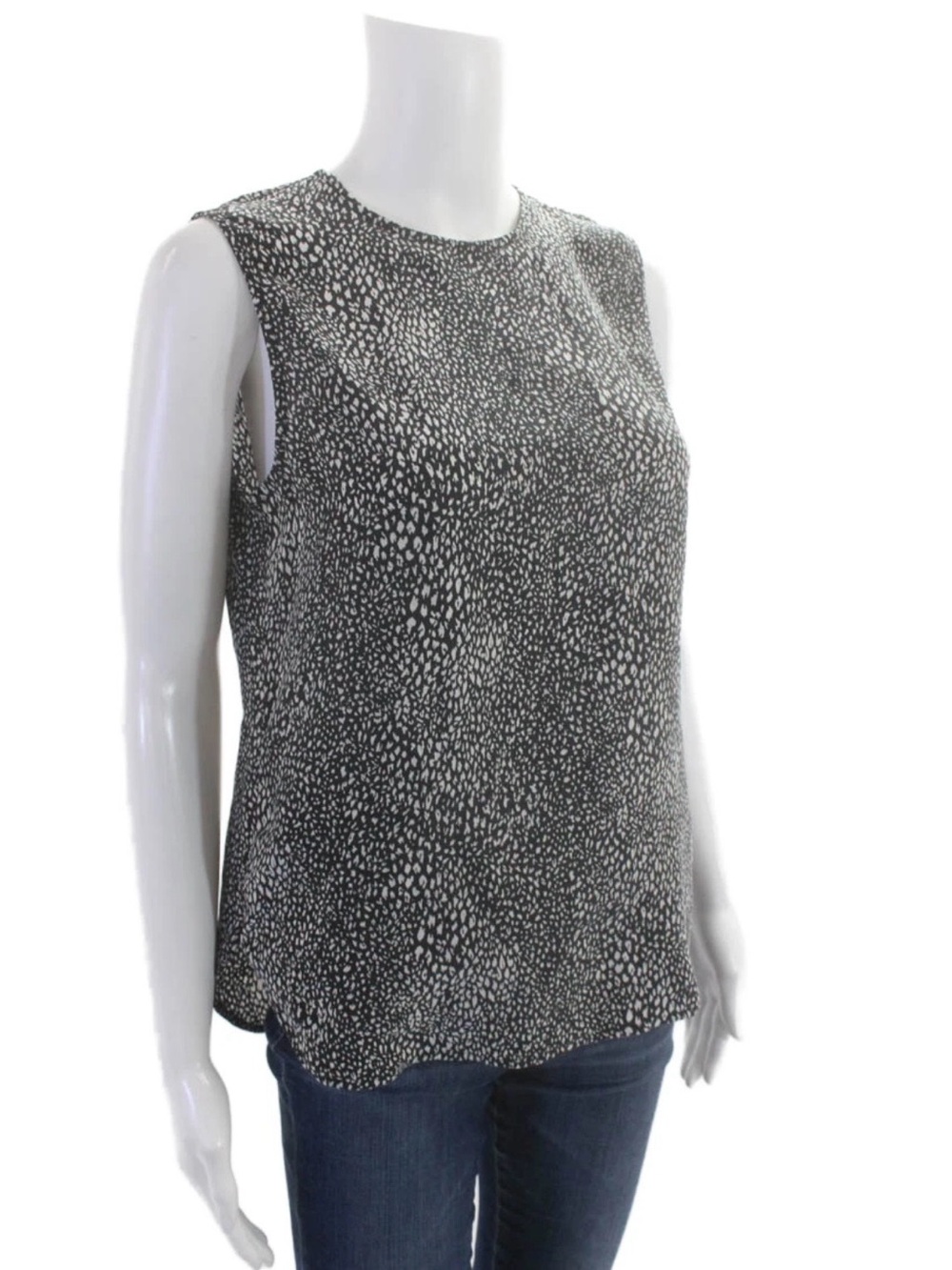Equipment Femme Silk Sleeveless Top Size Extra Small